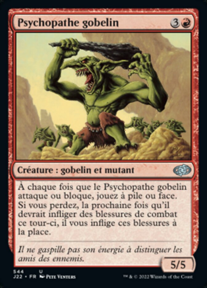 Psychopathe gobelin — Jumpstart 2022 544/835