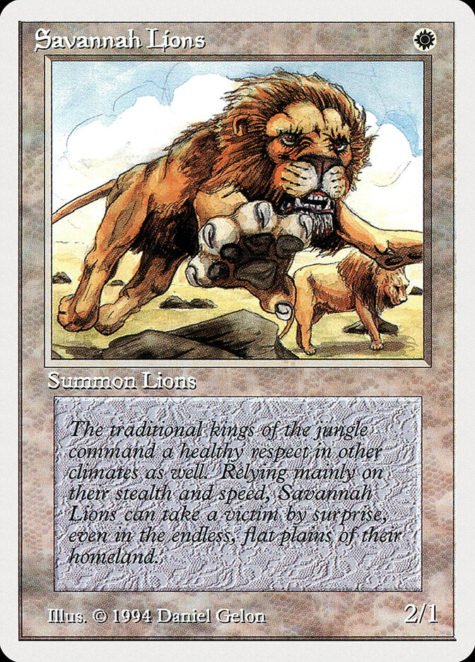 Savannah Lions — Summer Magic / Edgar 39/306