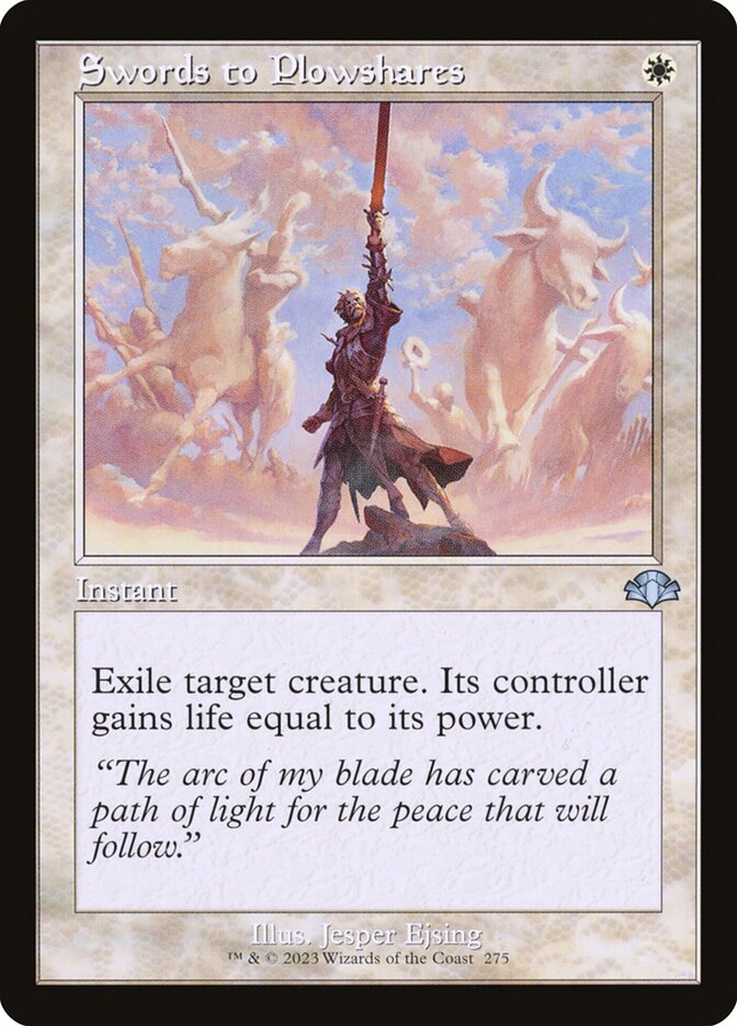 Swords to Plowshares — Dominaria Remastered 275/457