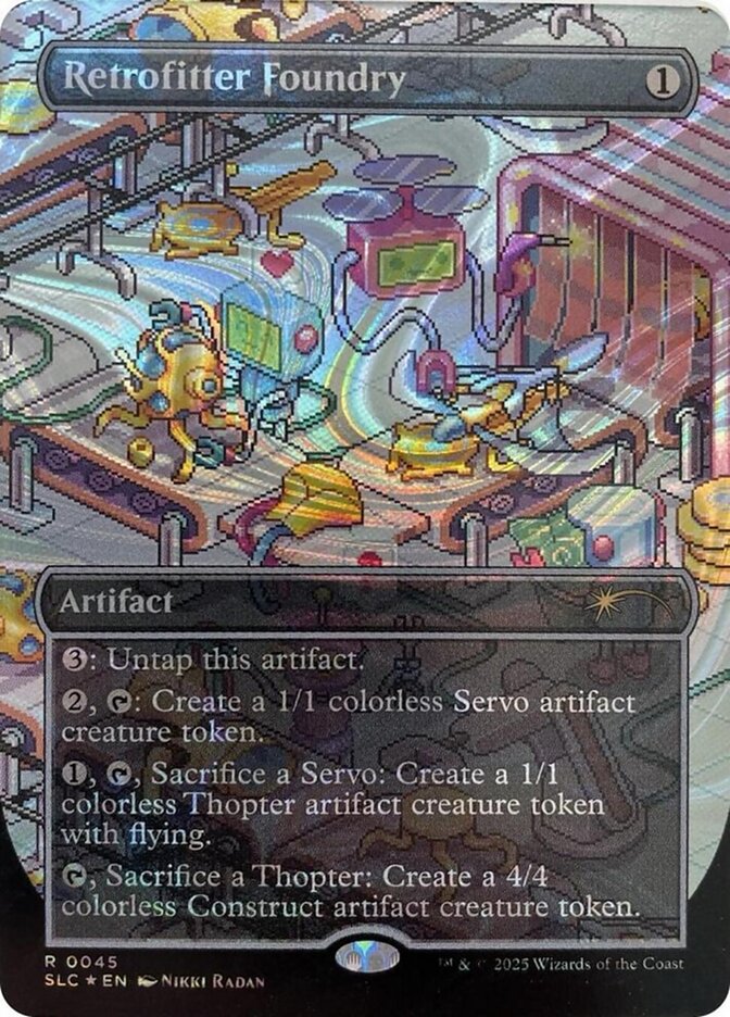 Retrofitter Foundry — Secret Lair Countdown 45/84