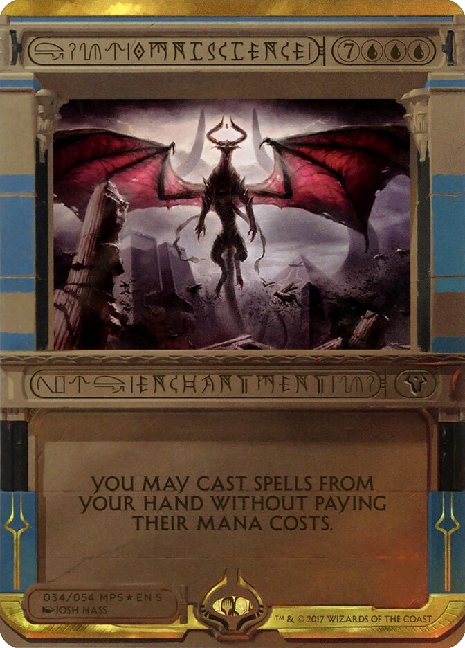 Omniscience — Amonkhet Invocations 34/54