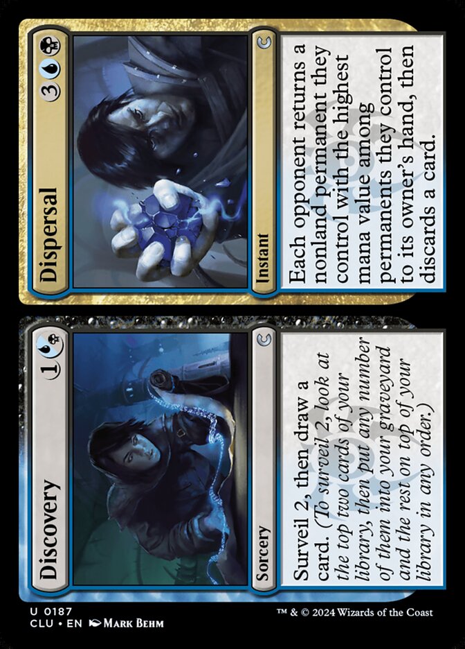 Discovery // Dispersal — Ravnica: Clue Edition 187/284