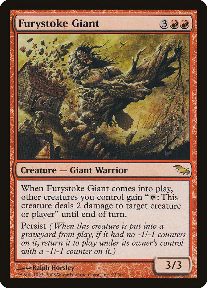 Furystoke Giant — Shadowmoor 93/302