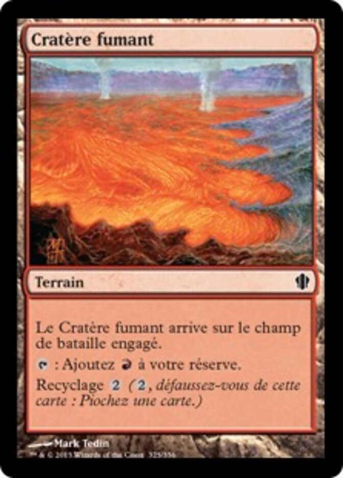 Cratère fumant — Commander 2013 325/356