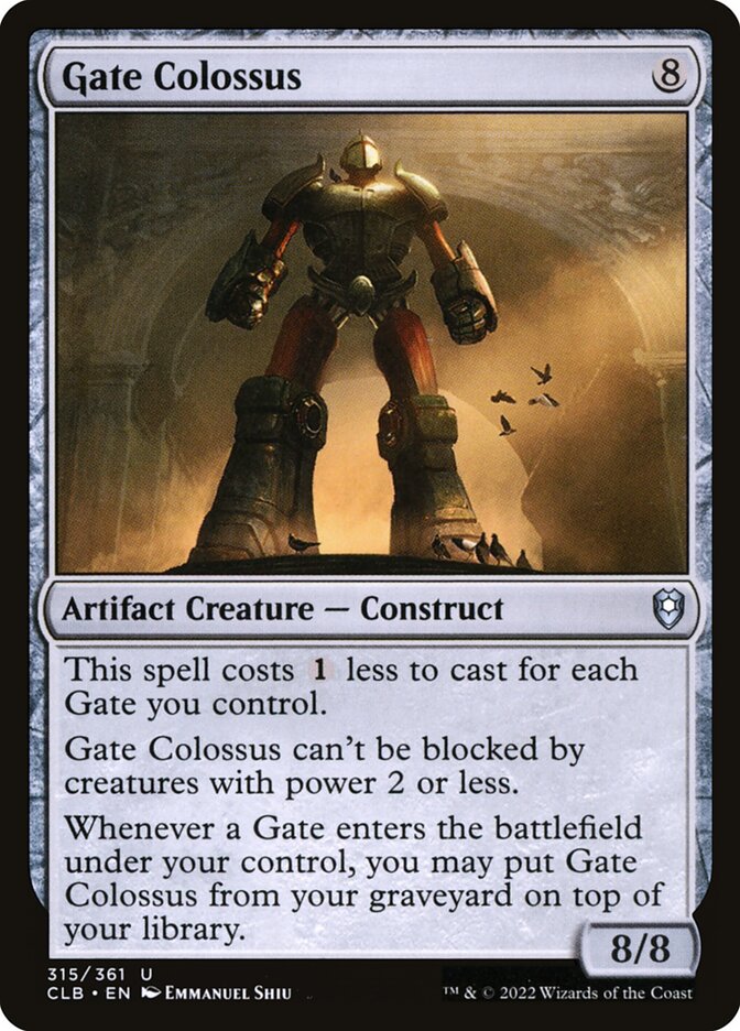 Gate Colossus — Commander Legends: Battle for Baldur's Gate 315/936