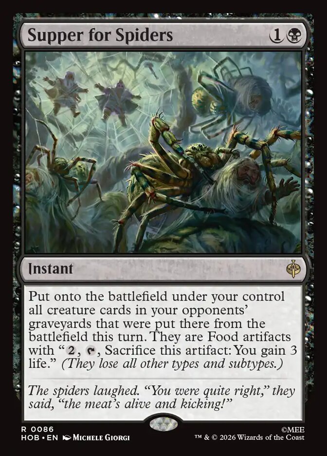 Supper for Spiders — The Hobbit 86/321