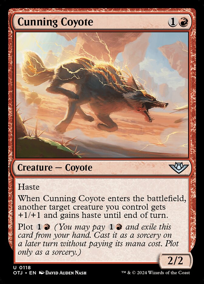 Cunning Coyote — Outlaws of Thunder Junction 118/374