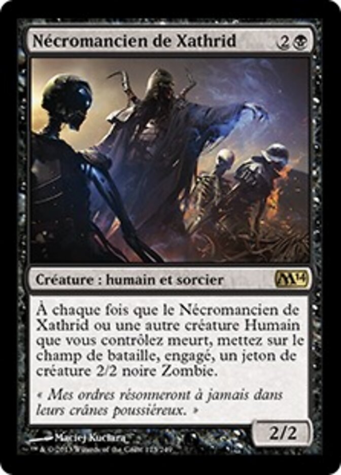 Nécromancien de Xathrid — Magic 2014 123/249