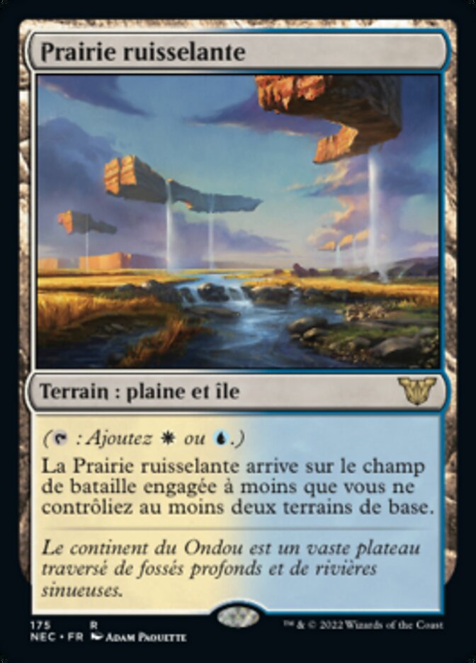 Prairie ruisselante — Neon Dynasty Commander 175/179