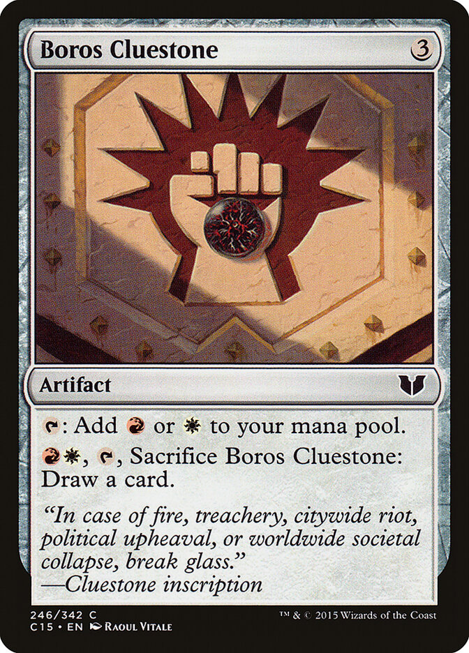 Boros Cluestone — Commander 2015 246/342