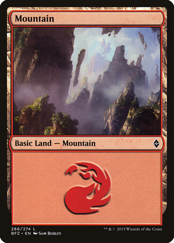 Mountain — Battle for Zendikar 266a/299