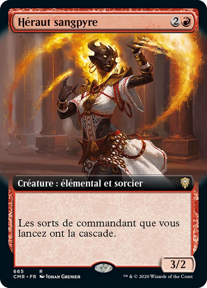 Héraut sangpyre — Commander Legends 665/718
