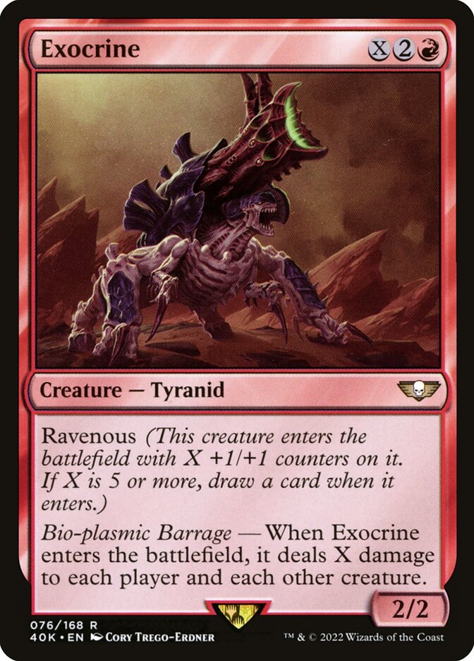 Exocrine — Warhammer 40,000 Commander 76/617