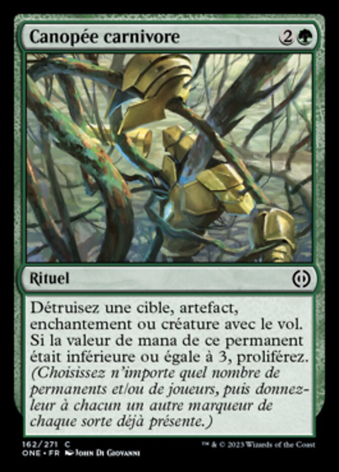Canopée carnivore — Phyrexia: All Will Be One 162/479