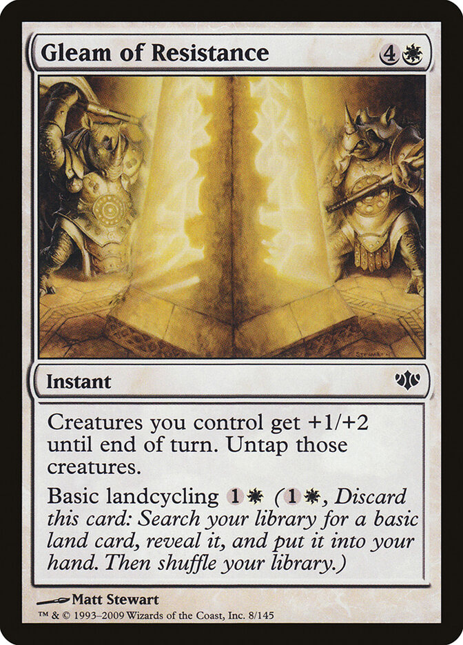 Scintillation de résistance — Conflux 8/145
