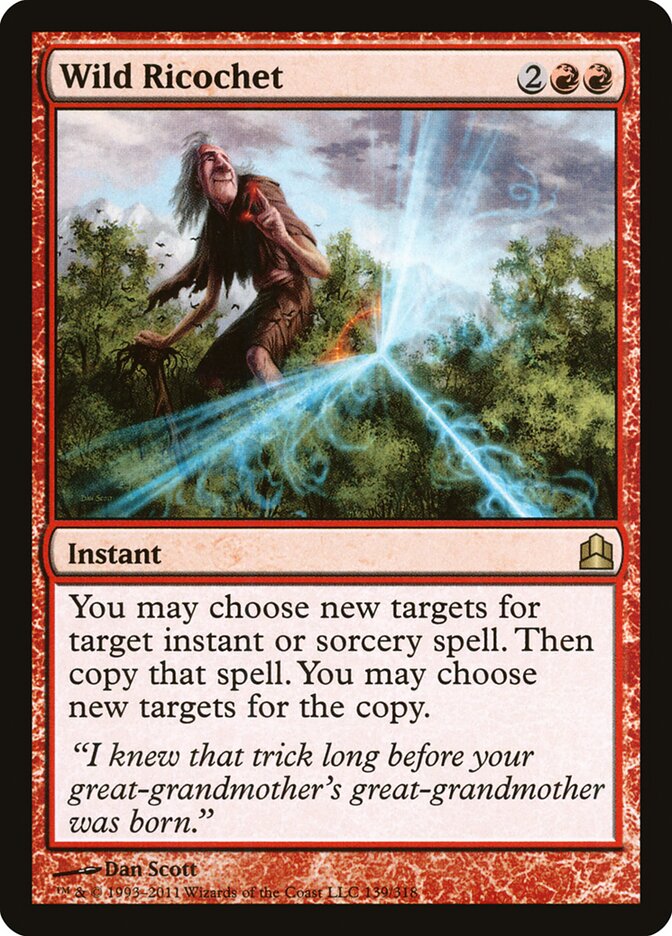 Wild Ricochet — Commander 2011 139/318