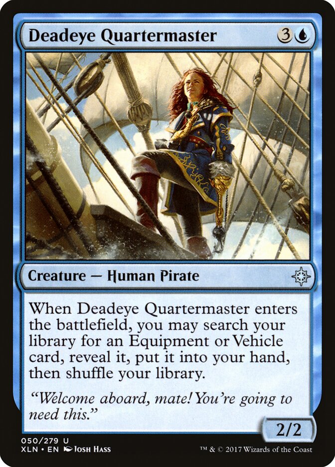 Deadeye Quartermaster — Ixalan 50/289