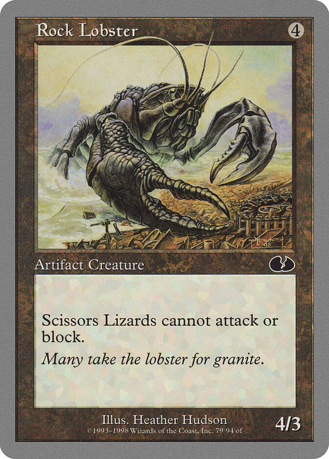 Rock Lobster — Unglued 79/88