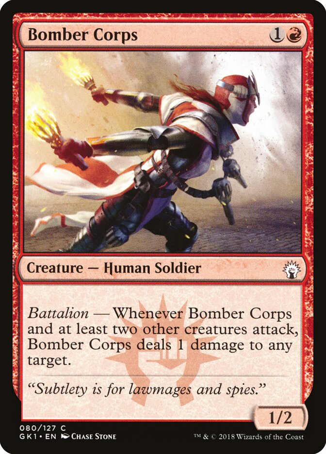 Bomber Corps — GRN Guild Kit 80/127