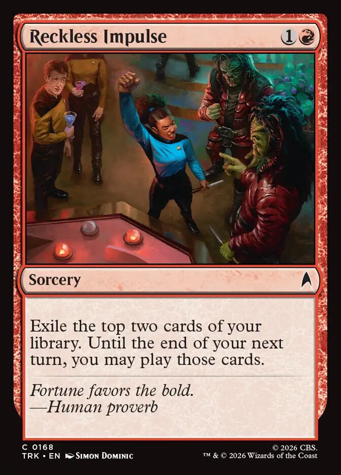 Reckless Impulse — Star Trek 168/135