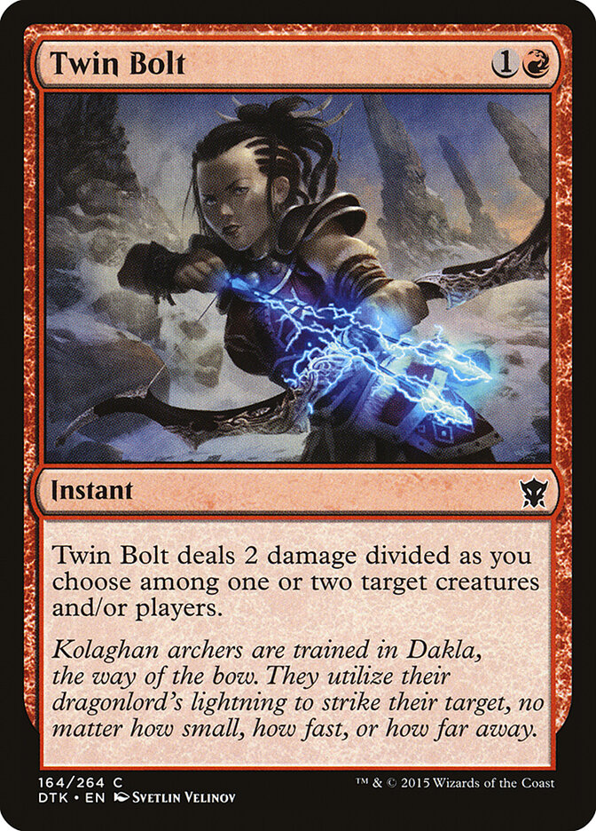 Twin Bolt — Dragons of Tarkir 164/264