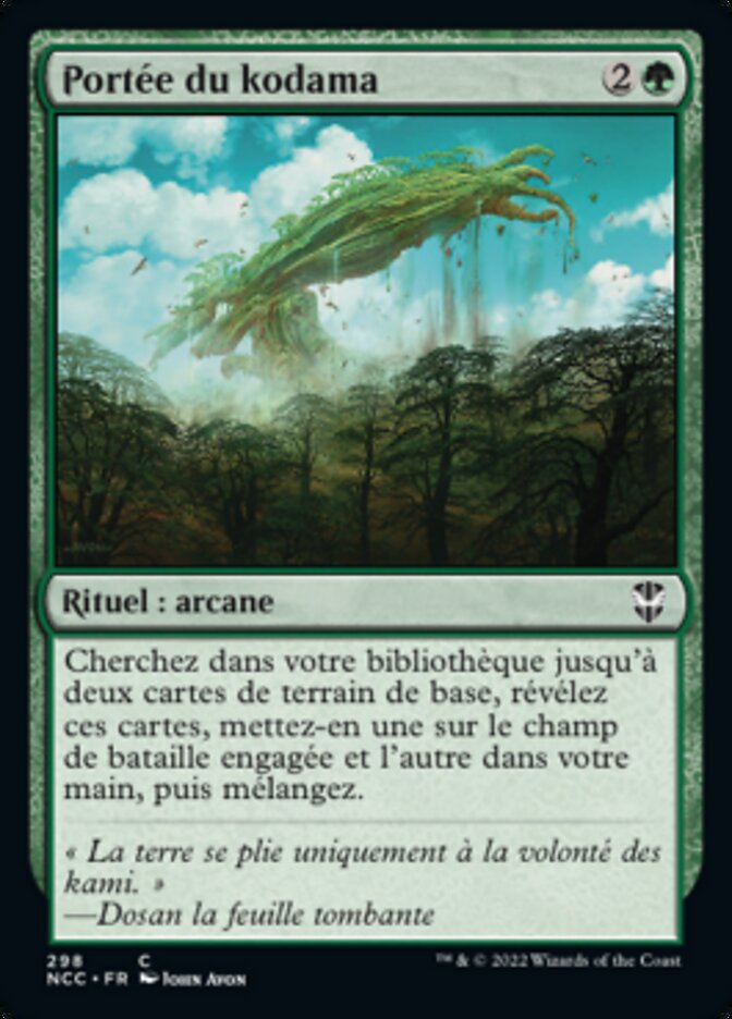 Portée du kodama — New Capenna Commander 298/447