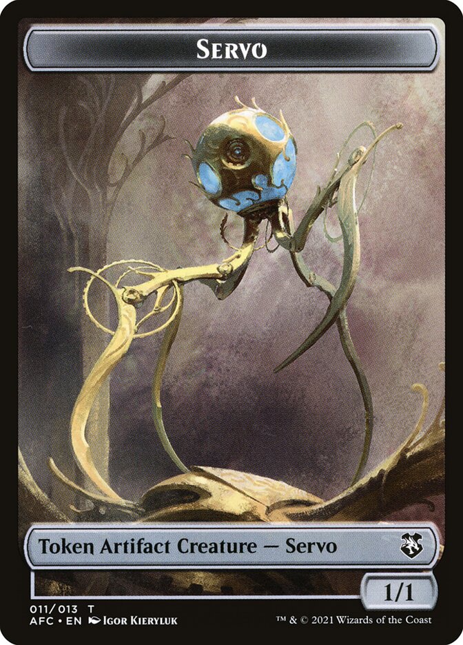 Servo — Forgotten Realms Commander Tokens 11/13