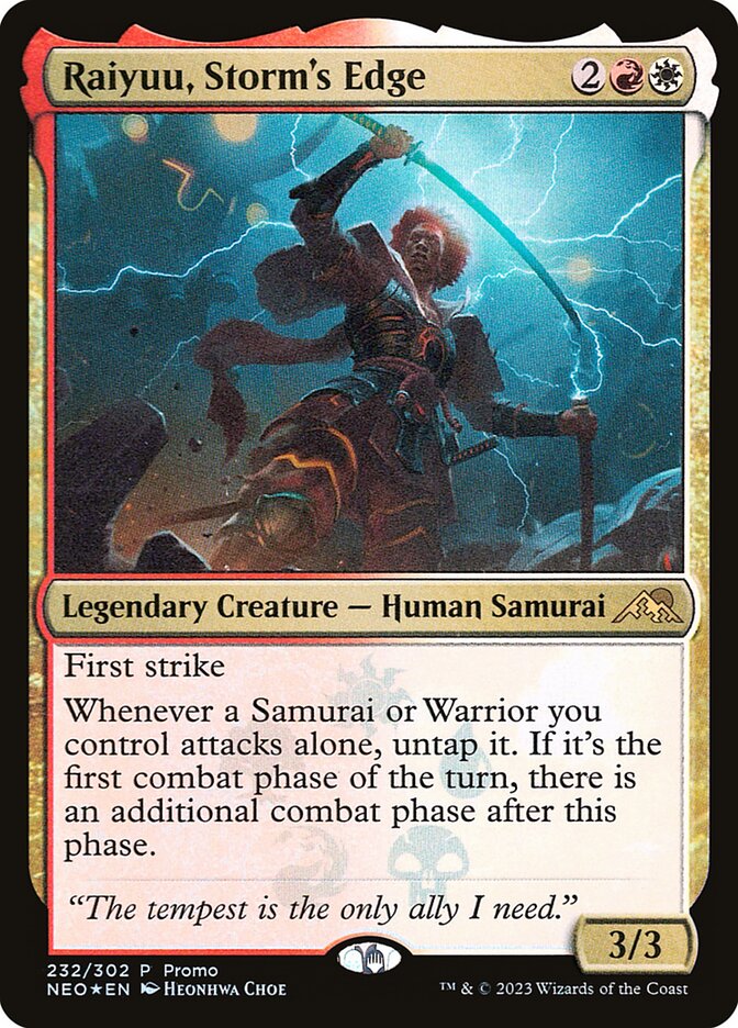 Raiyuu, Storm's Edge — Kamigawa: Neon Dynasty Promos 232★/148