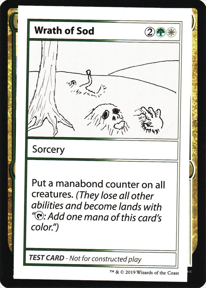 Wrath of Sod — Mystery Booster Playtest Cards 2021 103/121