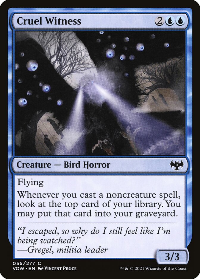 Cruel Witness — Innistrad: Crimson Vow 55/423