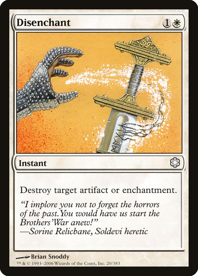 Disenchant — Coldsnap Theme Decks 20/62