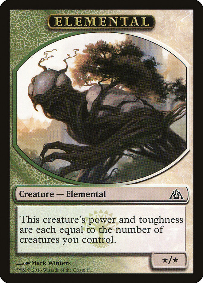 Elemental — Dragon's Maze Tokens 1/1