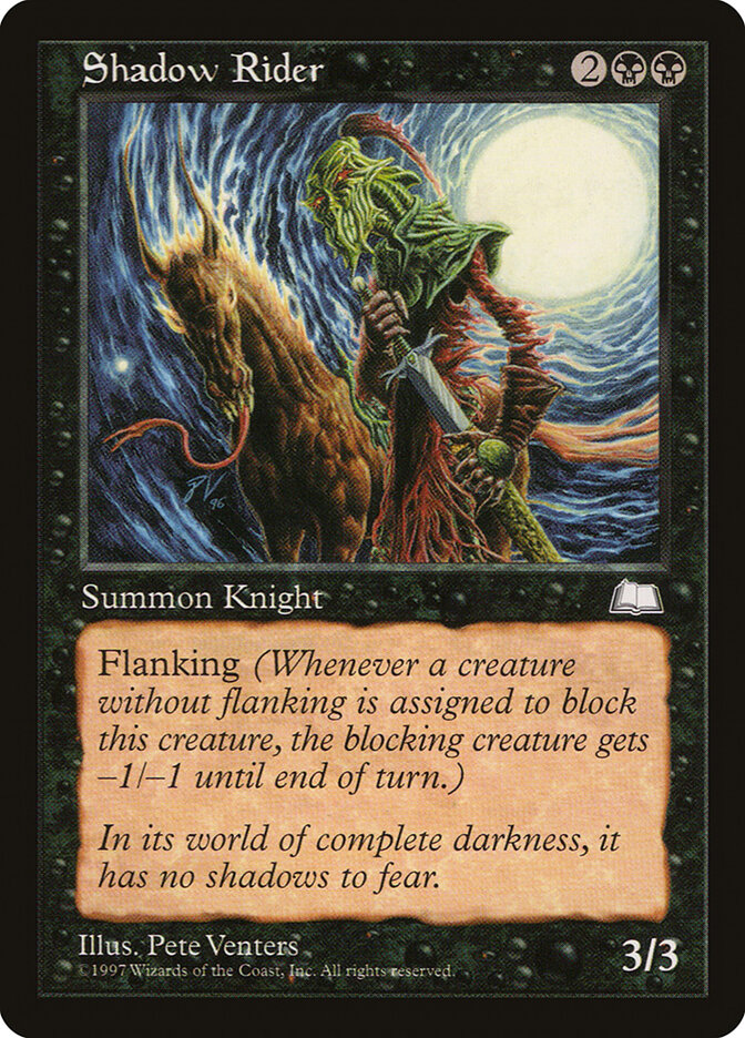 Shadow Rider — Weatherlight 79/167