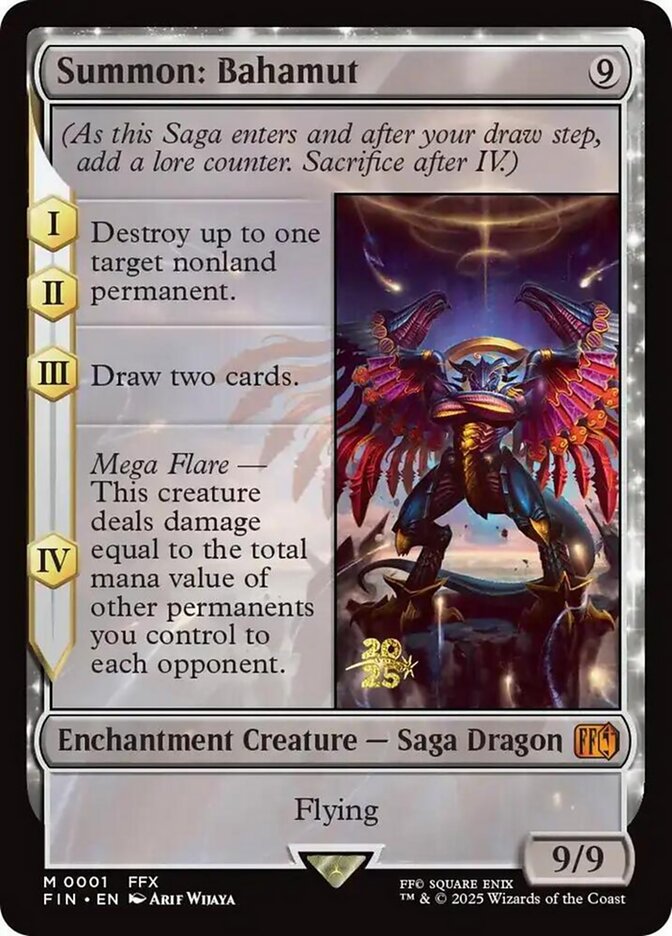 Summon: Bahamut — Final Fantasy Promos 1s/94