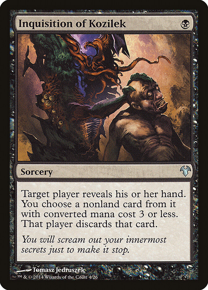 Inquisition of Kozilek — Modern Event Deck 2014 4/26