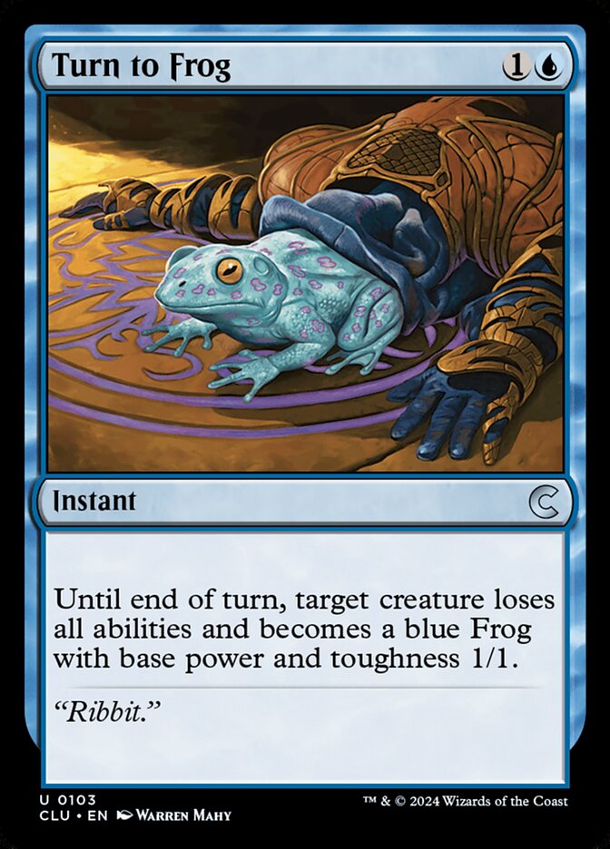 Turn to Frog — Ravnica: Clue Edition 103/284