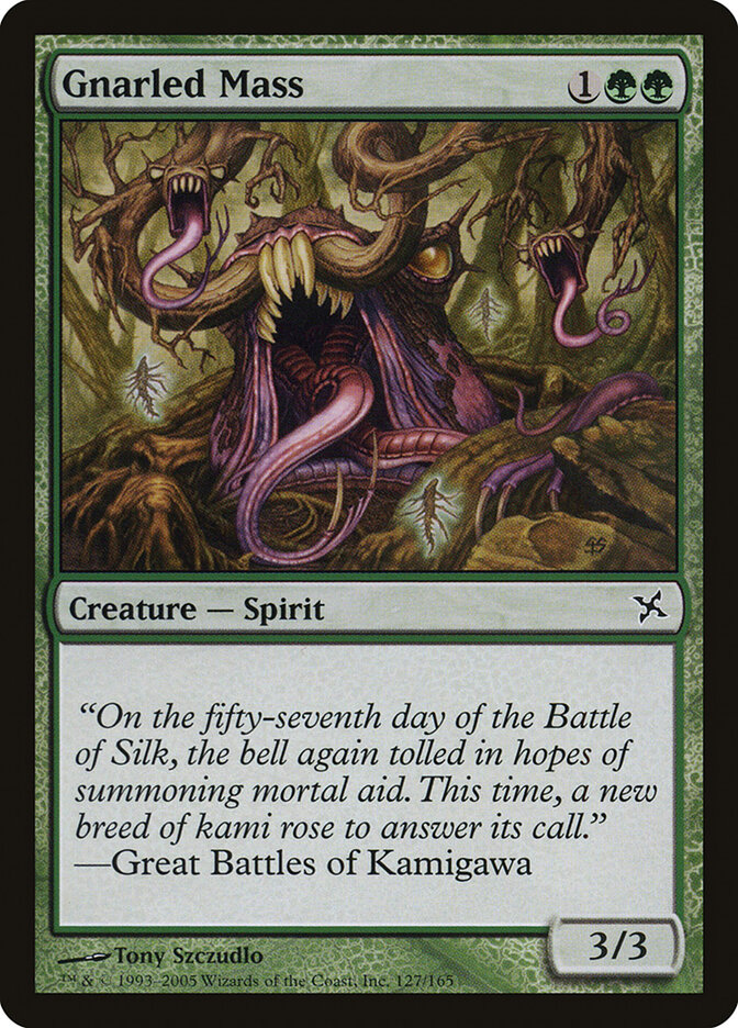 Gnarled Mass — Betrayers of Kamigawa 127/165