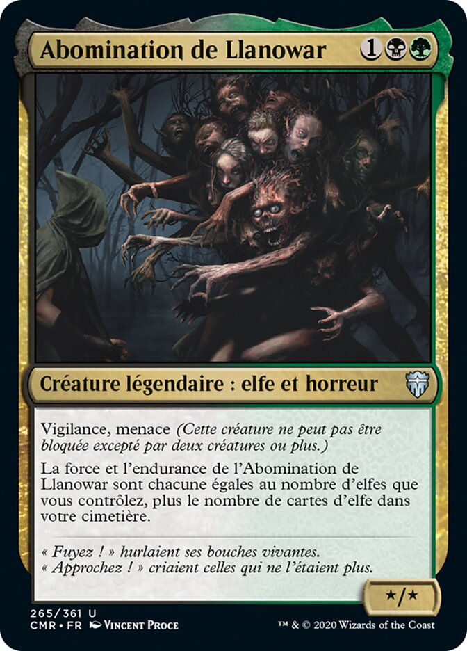 Abomination de Llanowar — Commander Legends 265/718