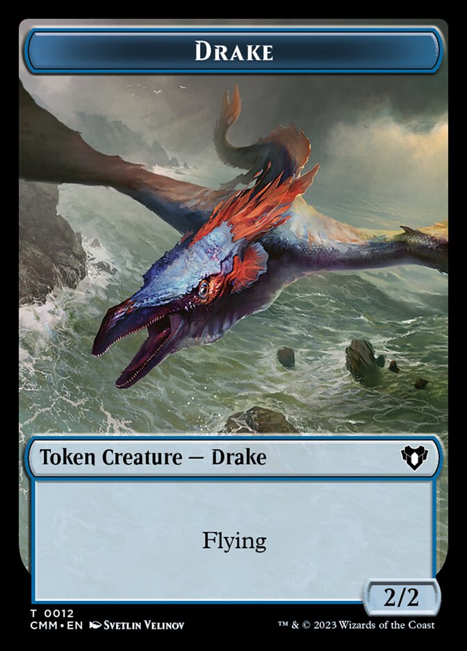 Drake — Commander Masters Tokens 12/81