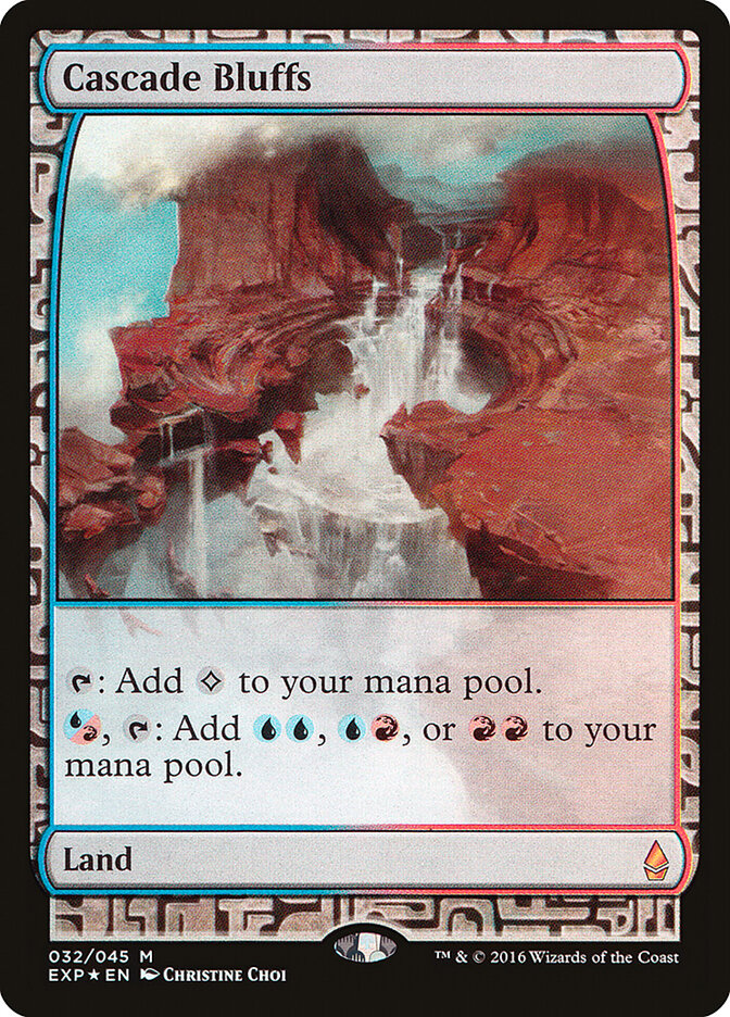 Cascade Bluffs — Zendikar Expeditions 32/45
