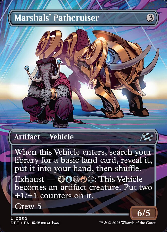 Marshals' Pathcruiser — Aetherdrift 330/553