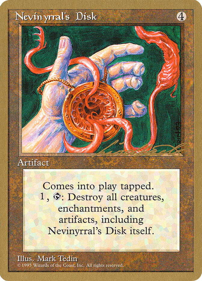 Nevinyrral's Disk — Pro Tour Collector Set ll338/308