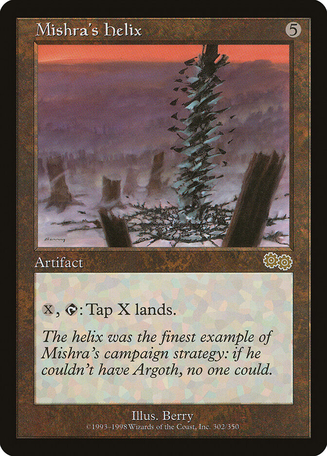 Mishra's Helix — Urza's Saga 302/357