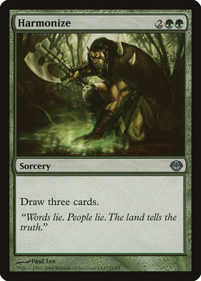 Harmonize — Duel Decks: Garruk vs. Liliana 21/63
