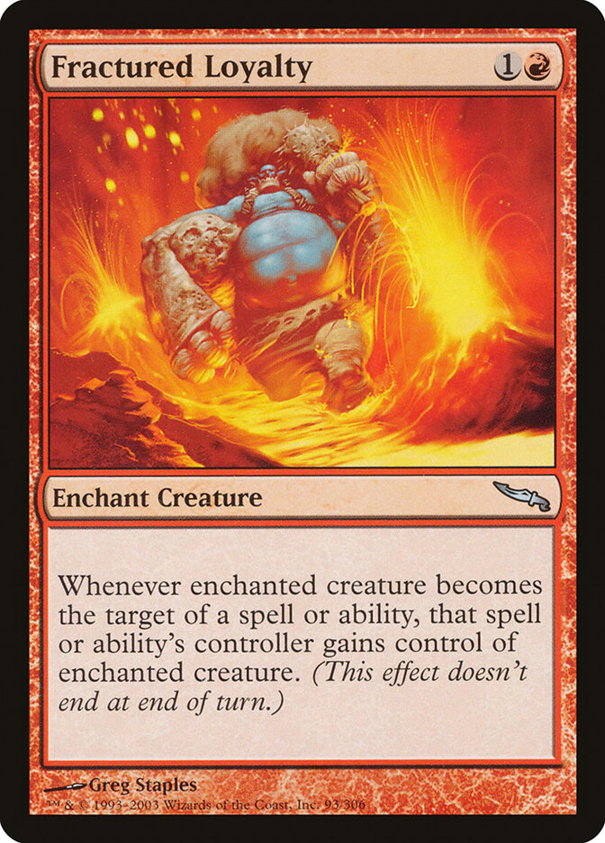 Loyauté fracturée — Mirrodin 93/306