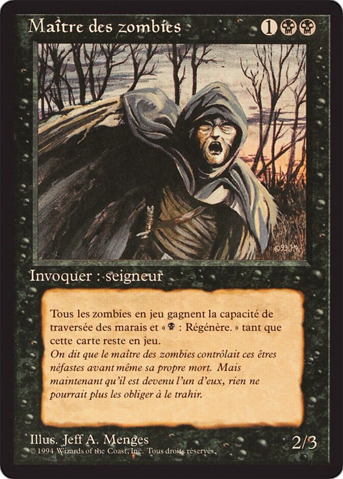 Maître des zombies — Foreign Black Border 138/307