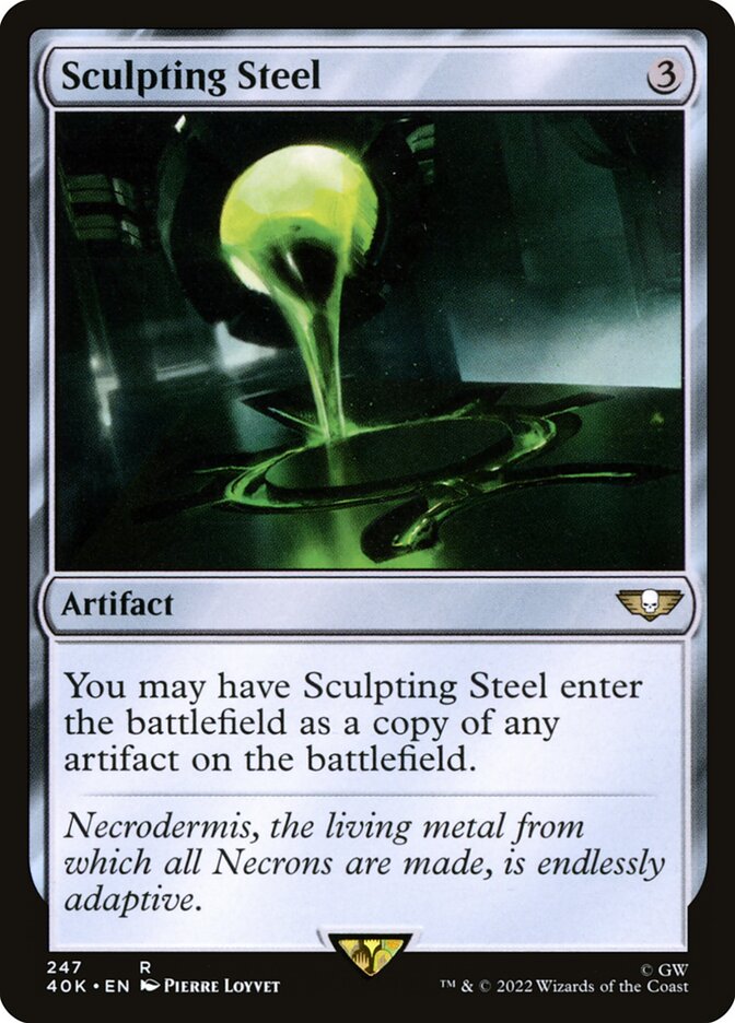 Sculpting Steel — Warhammer 40,000 Commander 247/617
