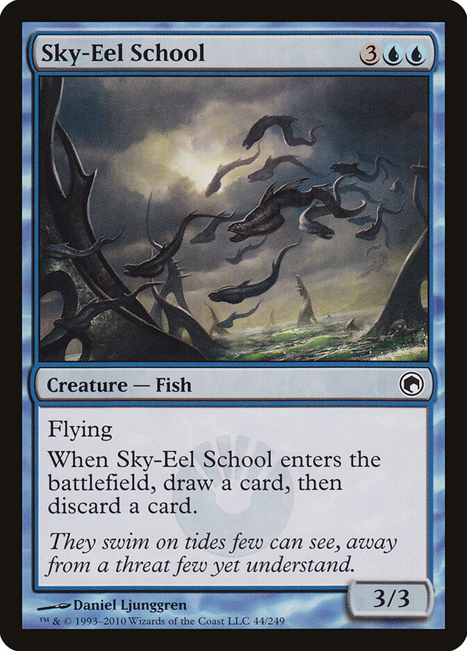 Sky-Eel School — Scars of Mirrodin 44/249