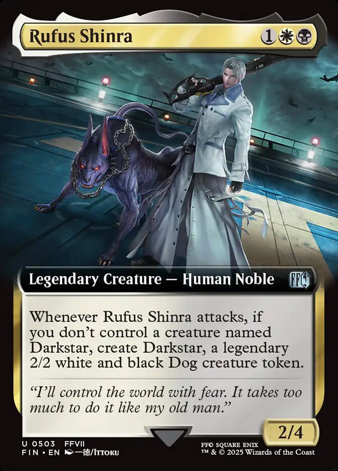 Rufus Shinra — Final Fantasy 503/595