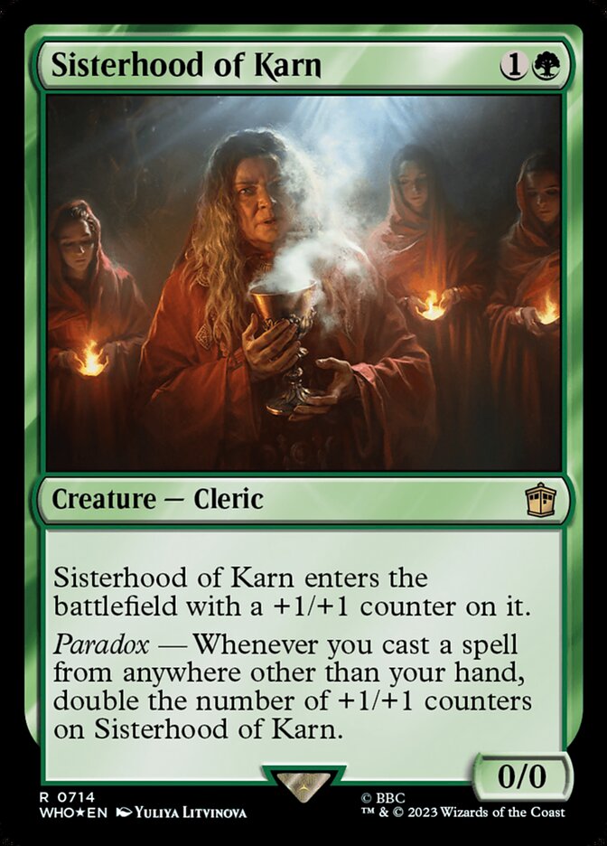 Sisterhood of Karn — Doctor Who 714/1178